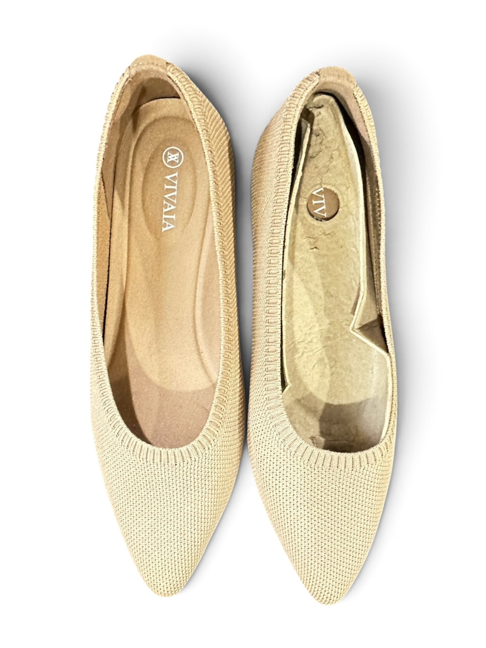 Vivaia Nude Flats